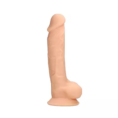 Дилдо от силикон с тестиси - 22,8 cm