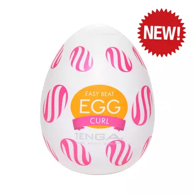 Мастурбатор-яйце Tenga Curl
