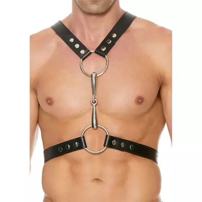 BDSM облекло с метални халки