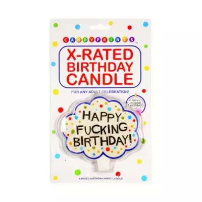 Свещ Happy Fucking Birthday