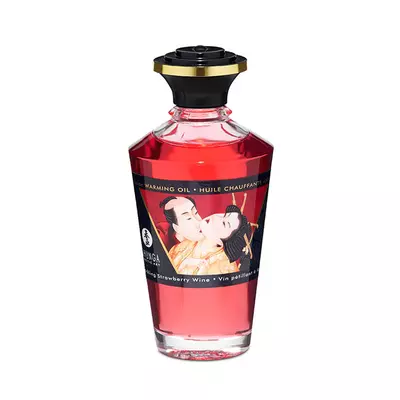 Масажно Олио Strawberry Wine с афродизиак