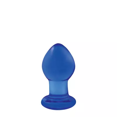 Стъклено дилдо "CRYSTAL SMALL BLUE"